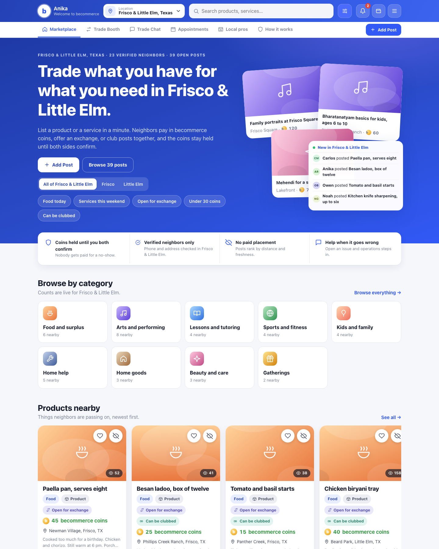 Member app marketplace